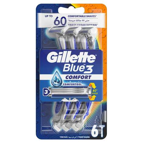 Gillette Blue3 Comfort Kullan At 6'lı Tıraş Bıçağı
