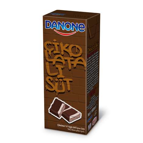 Danone Çikolatalı Süt 180 Ml