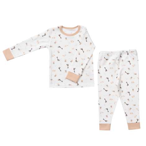 Bebek Pijama Takımı - Kahverengi9 - 12 Ay